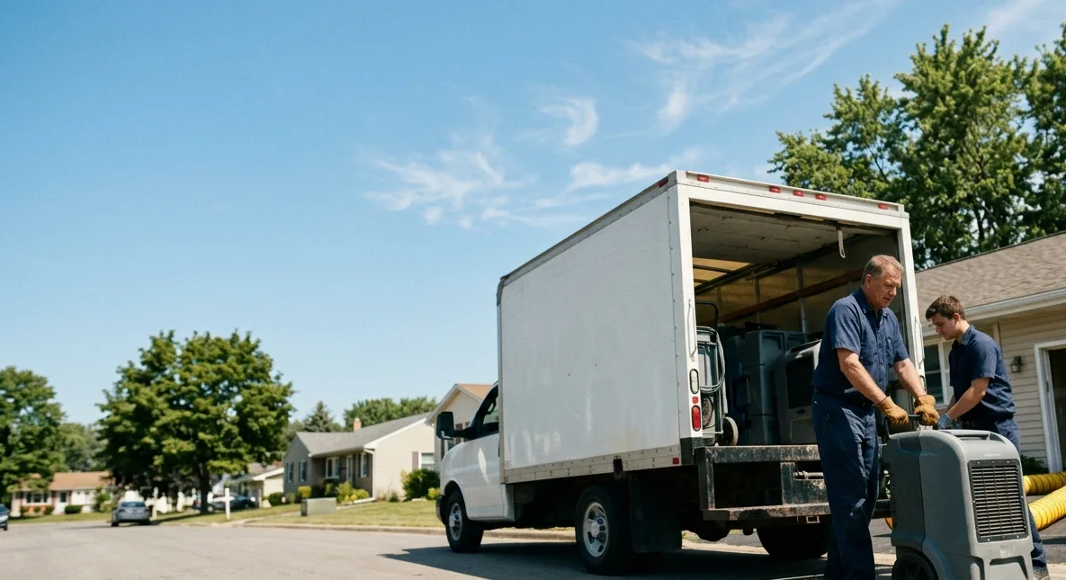 Water Damage Cleanup in Saint Cloud, WI near me